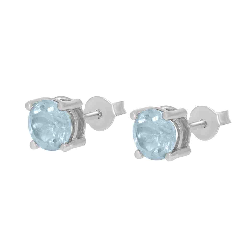 Aquamarine Gemstone Earring PD31344AER AQUAMARINE